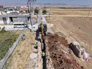 Mardin’de 4 bin 500 metrelik kanalizasyon hattı çalışması