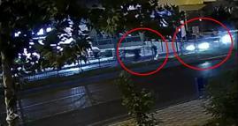 Batman’da otomobilin yayalara çarptığı kaza kamerada
