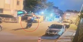 Ankara'da inşaat firmasına silahlı saldırı kamerada