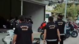 Motosiklet tamircileri denetlendi
