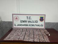 Jandarmanın durdurduğu araçta 1456 sentetik hap ele geçirildi