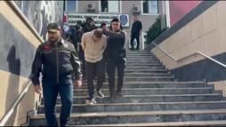 Yapımcıdan haraç istediği iddia edilen şüpheliler adliyeye sevk edildiler