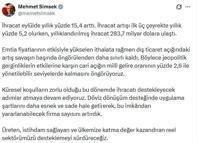 Bakan Şimşek: Dış ticaret açığındaki artış savaşın başında öngörülenden daha sınırlı kaldı