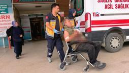 Motorlu testereye kaptırdığı eli parçalandı