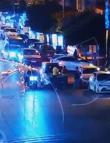 Polis, nefes almakta güçlük çeken sürücüyü, heimlich manevrasıyla kurtardı; o anlar kamerada
