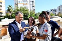 Başkan Uysal, Kahraman Fareler Projesi’ni yerinde inceledi