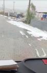 Kuvvetli yağış ve dolu nedeniyle tarım arazileri zarar gördü