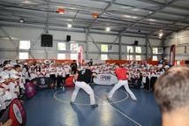 Samsun'da öğrenciler spor parkurlarında buluştu