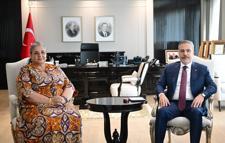 Bakan Fidan, BM Genel Sekreteri Libya Özel Temsilcisi'ni kabul etti