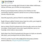 Emine Erdoğan: Gazze'de 3 yıldır bir halkın kökleri sökülmeye çalışılıyor