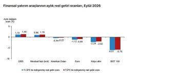 TÜİK: Eylül ayında en yüksek reel getiri DİBS'te oldu
