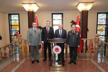 Bakan Güler, Arnavut mevkidaşı Nufi ile bir araya geldi (2)
