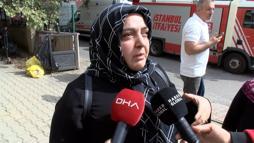 Maltepe’de binanın çöktüğü anları görenler konuştu: Deprem olduğunu zannettik