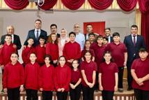Spor ortaokulu öğrencileri akademisyenlerle buluştu