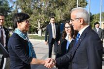 Bakan Uraloğlu, AB Komiseri Kos ile bir araya geldi