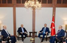 Bakan Fidan, Hamas Siyasi Büro Şefi Hayye ve beraberindeki Hamas heyetini kabul etti