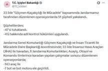 33 ilde göçmen kaçakçılığı operasyonu: 47 tutuklama