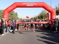 Ankara’da ‘Cumhurbaşkanlığı Yarı Maratonu’ coşkusu