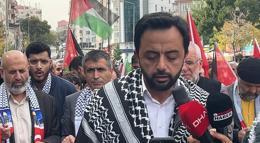 Nevşehir’de Gazze yürüyüşü