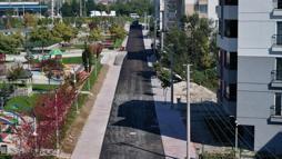 Bolu Belediyesi, 2 sokaktaki yol ve kaldırımları yeniledi