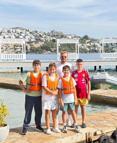 Bodrum’da çocuklar yelken için dümene geçti
