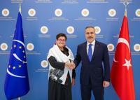 Bakan Fidan, Avrupa Konseyi Parlamenter Meclisi Başkanı ile görüştü