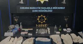 Ankara'da uyuşturucu operasyonu: 3 gözaltı