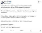 AK Parti'li Çelik: Devletimiz tüm kurumları ve ekipleriyle sahadadır