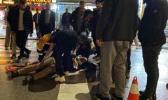 Bursa'da motosiklet yaya çarptı: 2 yaralı