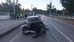2 otomobil çarpıştı: 1 yaralı
