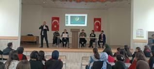 Midyat’ta öğrenciler, kariyer buluşmasında meslekleri uzmanlarından öğrendi