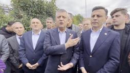 Özgür Özel, İBB davası öncesi Silivri'de konuştu