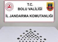 Roma ve Bizans sikkeleri satmaya çalışan 2 şüpheli yakalandı