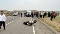 Bismil’de minibüsle çarpışan motosikletin sürücüsü 14 yaşındaki Enes, hayatını kaybetti