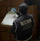 İzmir'de 2 milyon 160 bin kaçak makaron ele geçirildi