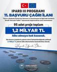 IPARD 3 programı 11'inci başvuru sonuçları açıklandı