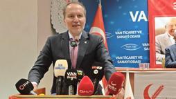 Erbakan: Kardeşliğimiz arasına kimse nifak tohumları ekemeyecek