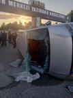 Malatya'da otomobil ile minibüs çarpıştı; 1'i ağır 3 yaralı