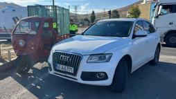 Üç tekerli motosiklet ciple çarpıştı: 1 yaralı