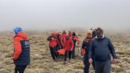 Erciyes Dağı'na tırmanırken düşen dağcı hayatını kaybetti / Ek fotoğraflar