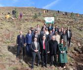 Erzurum'da 'Uzlaştırma Ormanı' kuruldu