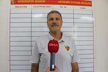 Kayserispor Altyapı Teknik Sorumlusu Çerçioğlu: Hedefimiz şehrin çocuklarından milli takımlara oyuncular göndermek