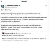 Başkan Büyükkılıç: Kültepe’den gelen haber hepimizi heyecanlandırdı