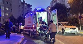 Otomobil ile çarpışan motosikletin sürücüsü yaralandı