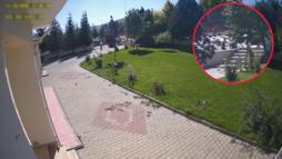 Polisin 'Heimlich' manevrası sürücünün hayatını kurtardı