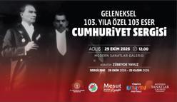 Kepez’de cumhuriyetin 103'üncü yılına özel sergi
