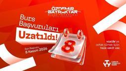 T3 Vakfı Özdemir Bayraktar Burs Programı'na başvurular başladı