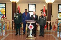 Bakan Güler, Gambiyalı mevkidaşı Joof ile görüştü