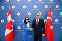 Bakan Fidan, Kanadalı mevkidaşı Anand ile görüştü