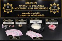 Mersin’de uyuşturucu operasyonunda 2 tutuklama